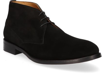 Richard Gordon Herren-Schnürboots aus Leder 212002000006 (Schwarz)