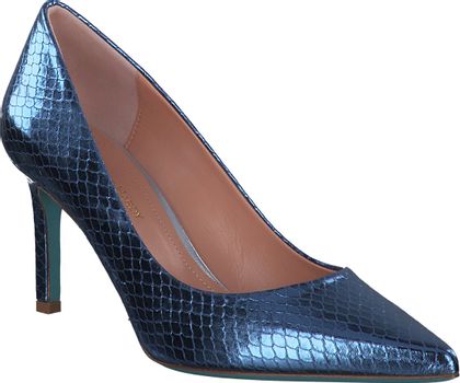 Phillip Hardy STEFY Damen-Pumps aus Leder 122105000000 (Mittelblau)