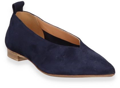 Donna Carolina TRAY STITCH Leder-Slipper 103102000009 (Dunkelblau)