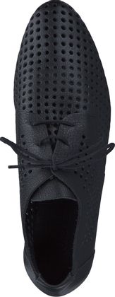 Arche ONYMAHI Damen-Schnürschuhe aus Leder 101001000043 (Schwarz)