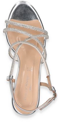 Phillip Hardy Damen-Sandaletten 185911000030 (Silber)