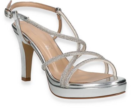 Phillip Hardy Damen-Sandaletten 185911000030 (Silber)