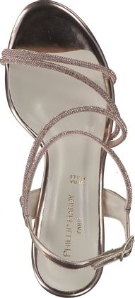 Phillip Hardy Damen-Sandaletten 185901000001 (Roségold)