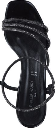 Phillip Hardy Damen-Sandalen 185001000003 (Schwarz)