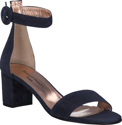 Phillip Hardy CARDINE Damen-Sandalen aus Leder 185102000000 (Blau)