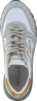 Premiata MICK Herren-Sneaker 244702000004 (Weiß/Grau)