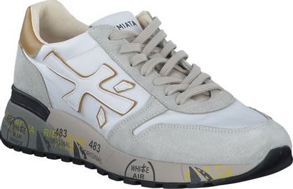 Premiata MICK Herren-Sneaker 244702000004 (Weiß/Grau)