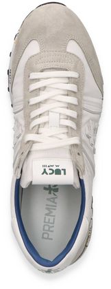 Premiata LUCY Herren-Sneaker 244702000002 (Weiß/Grau)