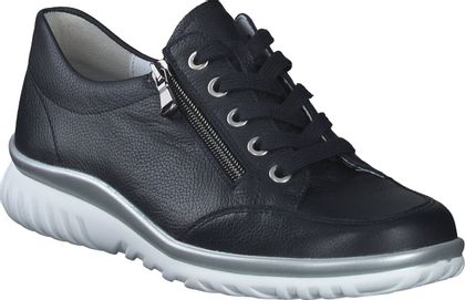 SEMLER SOFTINA Damen-Halbschuh aus Leder 178101000000 (Blau)