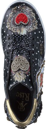 Rise Damen-Schnürschuhe 101001000015 (Schwarz/Bunt)