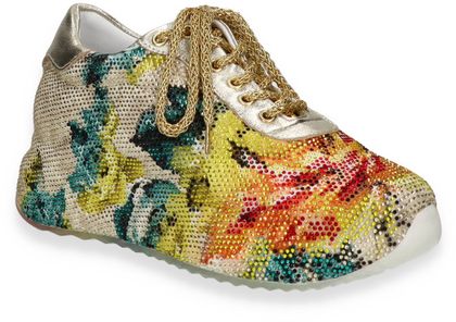 Rise Damen-Schnürschuhe 101907000000 (Gold/Bunt)