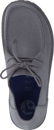 Birkenstock Damen-Schnürschuhe aus Leder 101442000010 (Grau)