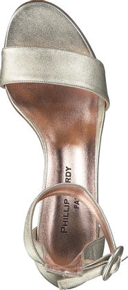 Phillip Hardy CARDINE Damen-Sandaletten aus Leder 185901000000 (Gold)