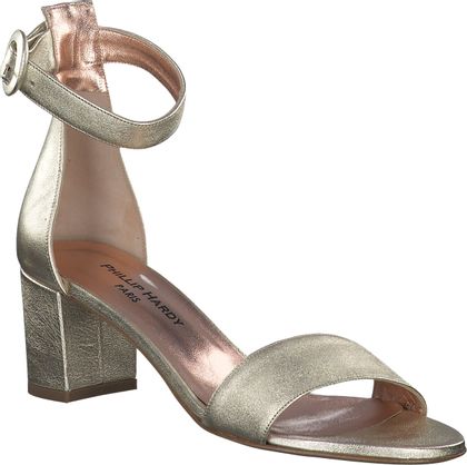 Phillip Hardy CARDINE Damen-Sandaletten aus Leder 185901000000 (Gold)