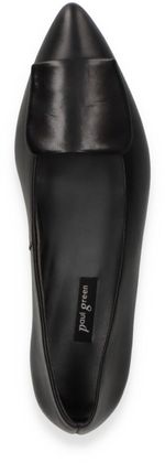 Paul Green spitze Damen-Ballerinas 103001000004 (Schwarz)