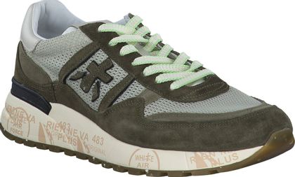 Premiata LANDECK Herren-Sneaker 244692000001 (Olivgrün/Bunt)