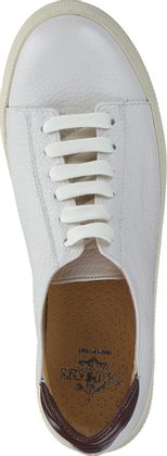 Trumans Damen-Schnürschuhe aus Leder 101301000008 (Beige)