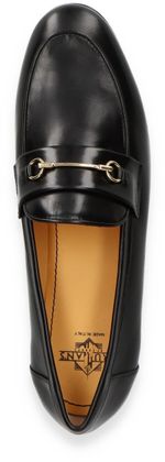 Trumans Damen-Slipper aus Leder 110001000014 (Schwarz)