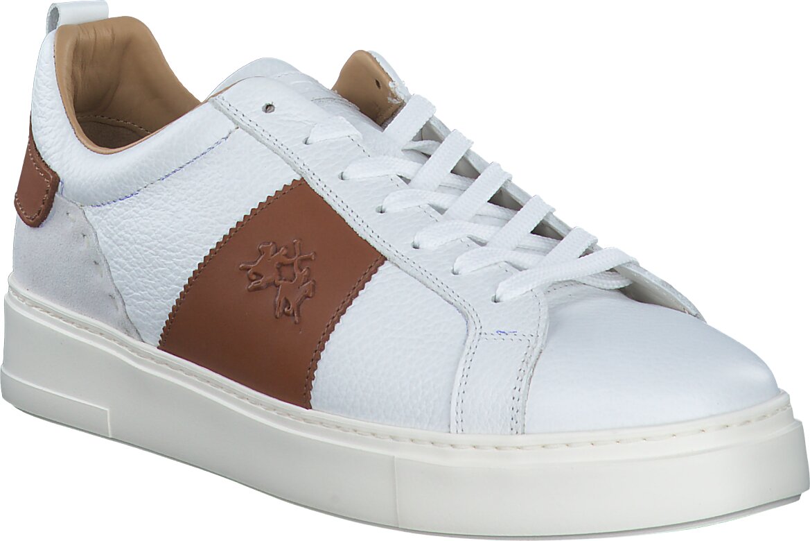 La Martina Herren-Sneaker 244781000018 (Weiß/Braun) online 