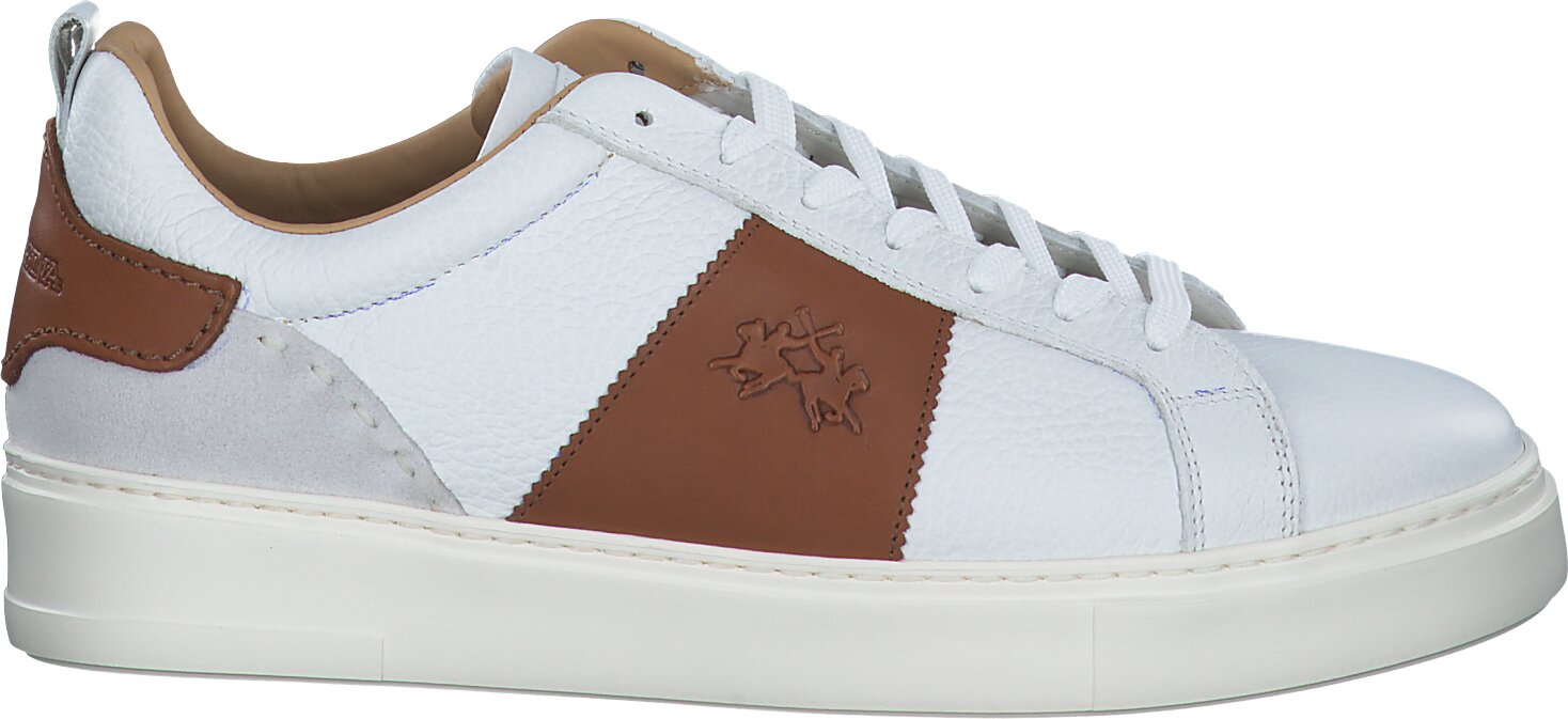 La Martina Herren-Sneaker 244781000018 (Weiß/Braun) online  