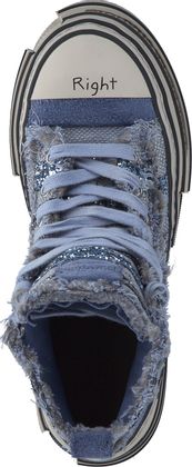 Rebecca White Damen-Schnürboots 102102000005 (Dunkelblau)