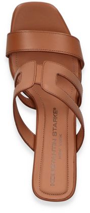 Konstantin Starke Damen-Pantoletten aus Leder 181221000000 (Braun)