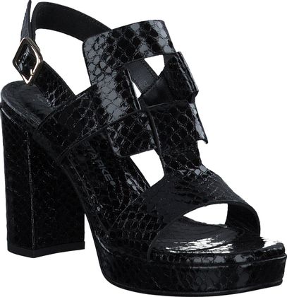 Konstantin Starke Plateau-Sandaletten aus Leder 183005000000 (Schwarz)