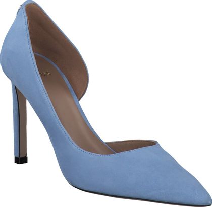 BOSS JANET Damen-Pumps aus Leder 123142000000 (Hellblau)