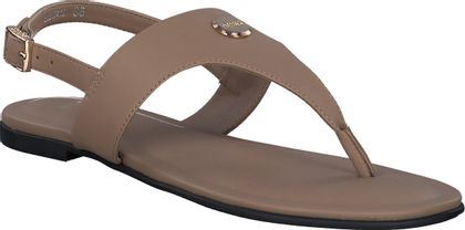 BOSS MILLIE Damen-Zehentrenner aus Leder 189301000000 (Beige)