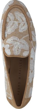 Pedro Miralles FLORESA Damen-Slipper 103387000001 (Beige/Bunt)