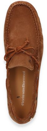 Floris van Bommel Herren-Slipper aus Leder 225222000000 (Braun)