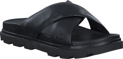 UGG CAPITOLA CROSS SLIDE Herren-Pantoletten 280001000001 (Schwarz)
