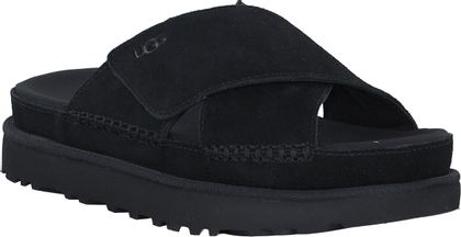 UGG GOLDENSTAR CROSS SLIDE Damen-Pantoletten 180002000000 (Schwarz)