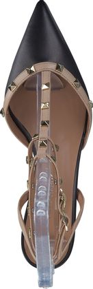 Phillip Hardy Damen-Slingpumps aus Leder 131001000001 (Schwarz)