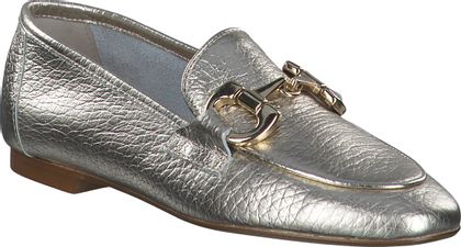 Phillip Hardy Damen-Slipper aus Leder 103901000003 (Silber)