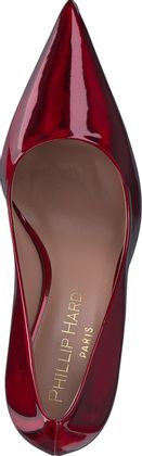 Phillip Hardy Damen-Pumps aus Leder 122503000000 (Rot)