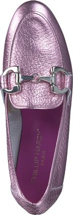Phillip Hardy Damen-Slipper aus Leder 103591000000 (Rosa-metallic)
