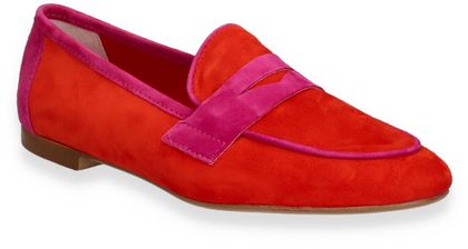 Phillip Hardy IRIS Damen-Slipper aus Leder 103582000000 (Rot/Pink)