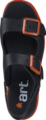 Art MANCHESTER Damen-Sandalen 184001000100 (Schwarz)