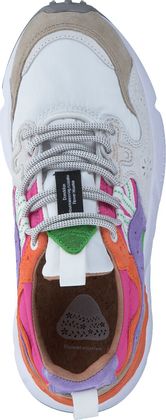 Flower Mountain YAMANO Damen-Sneaker 101782000006 (Weiß/Bunt)