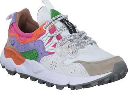 Flower Mountain YAMANO Damen-Sneaker 101782000006 (Weiß/Bunt)