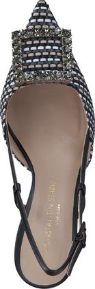 Konstantin Starke CAMPBELL Damen-Slingpumps 133087000000 (Schwarz/Bunt)