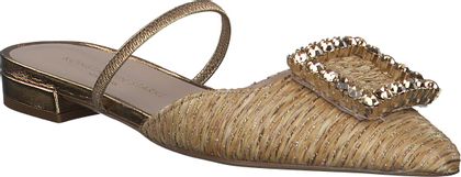 Konstantin Starke NEIL Damen-Slingpumps 131307000000 (Beige/Gold)