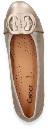 Gabor Damen-Ballerinas 103901000000 (Gold)