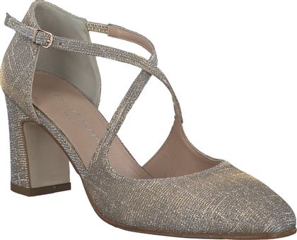 Phillip Hardy Damen-Pumps aus Leder 122907000001 (Gold)