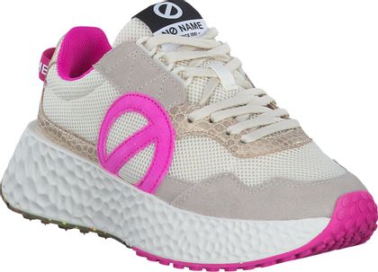 No Name CARTER JOGGER Damen-Sneaker 101382000017 (Beige/Neon Pink)