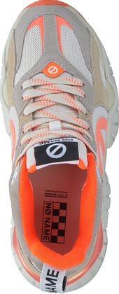 No Name KRAZEE RUNNER Damen-Sneaker 101382000020 (Grau/Neon Orange)