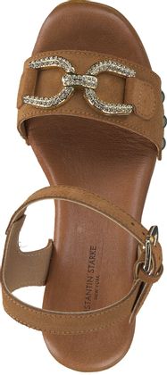 Konstantin Starke Damen-Sandalen 183222000006 (Brandy)
