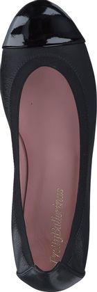 Pretty Ballerinas NICOLE Damen-Ballerinas 103001000006 (Schwarz)