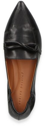 Andrea Puccini Damen-Slipper 103001000005 (Schwarz)